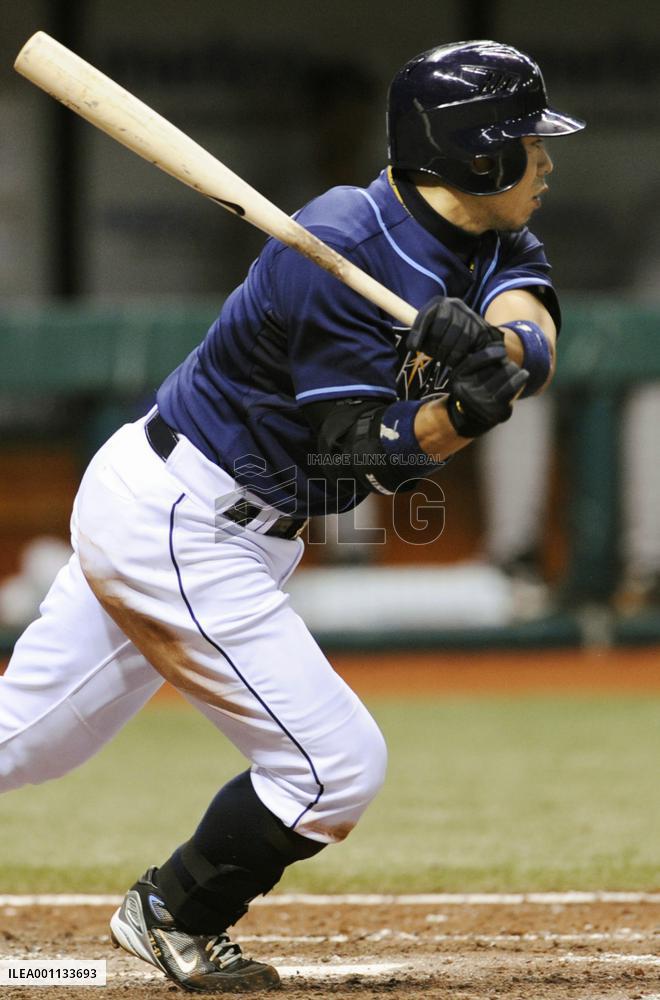 Tampa Bay Rays' Iwamura 1-for-2 against Boston Red Sox