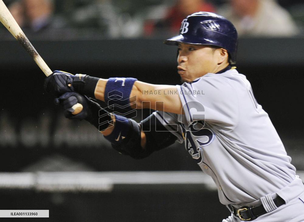 Tampa Bay Rays' Iwamura 2-for-5 against Baltimore Orioles