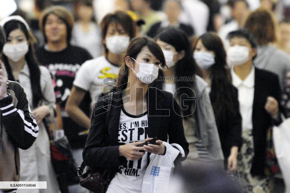 Fear of new flu outbreak grips Kansai region