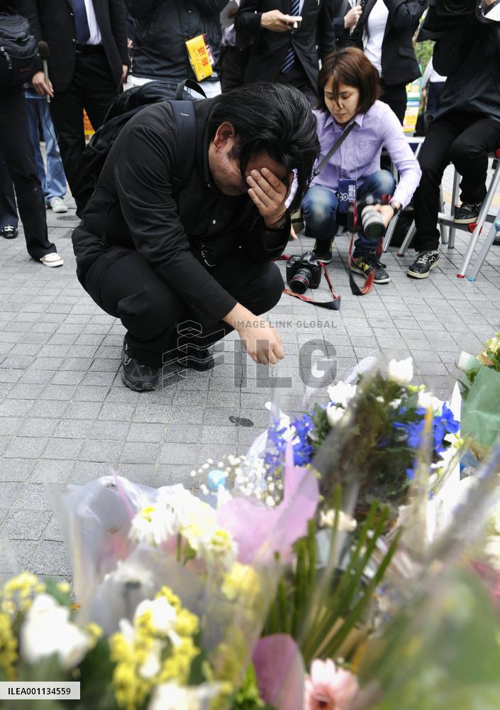 Akihabara marks 1st anniversary of deadly stabbing rampage