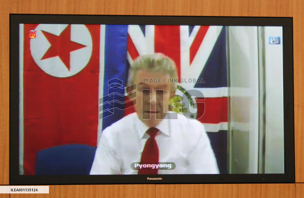 Britain's envoy in N. Korea sees no signs of new missile launch