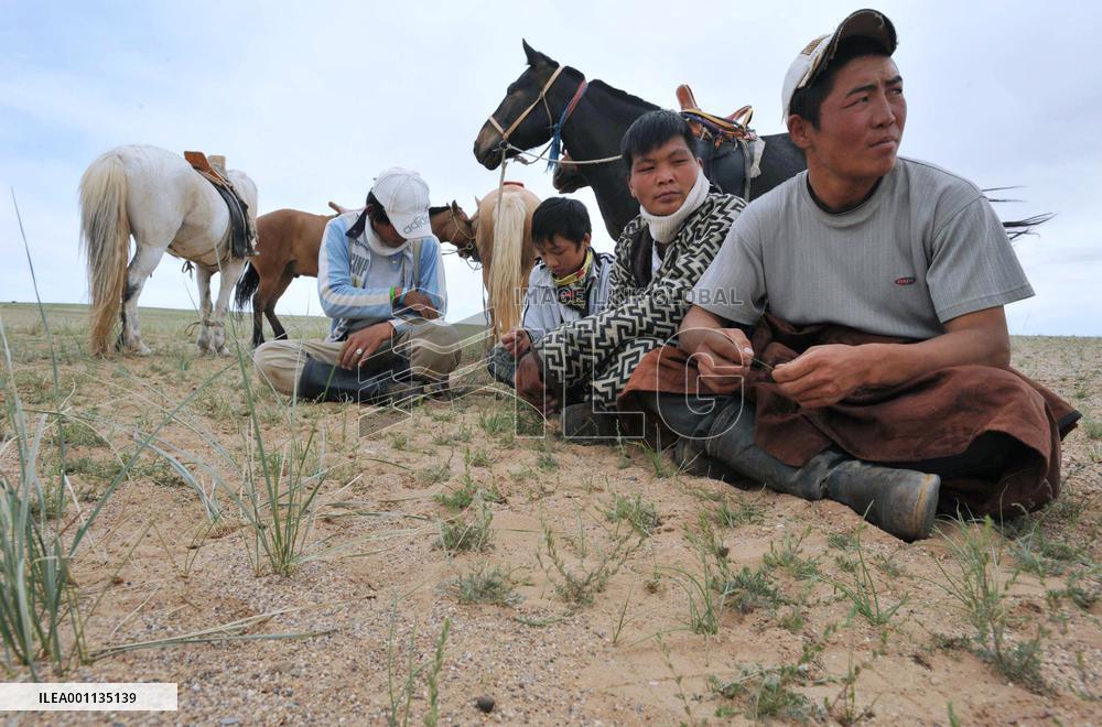Deserts creeping up in Mongolia, demand for cashmere partly blamed