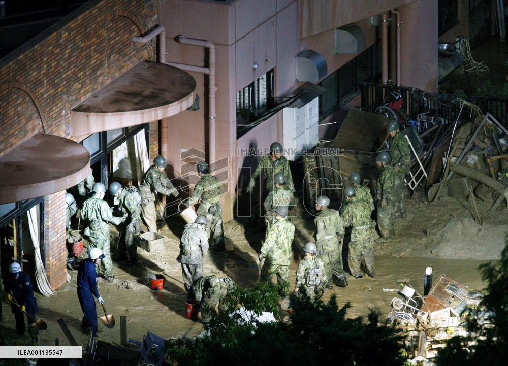 6 killed, 8 missing in Yamaguchi, Tottori due to heavy rain