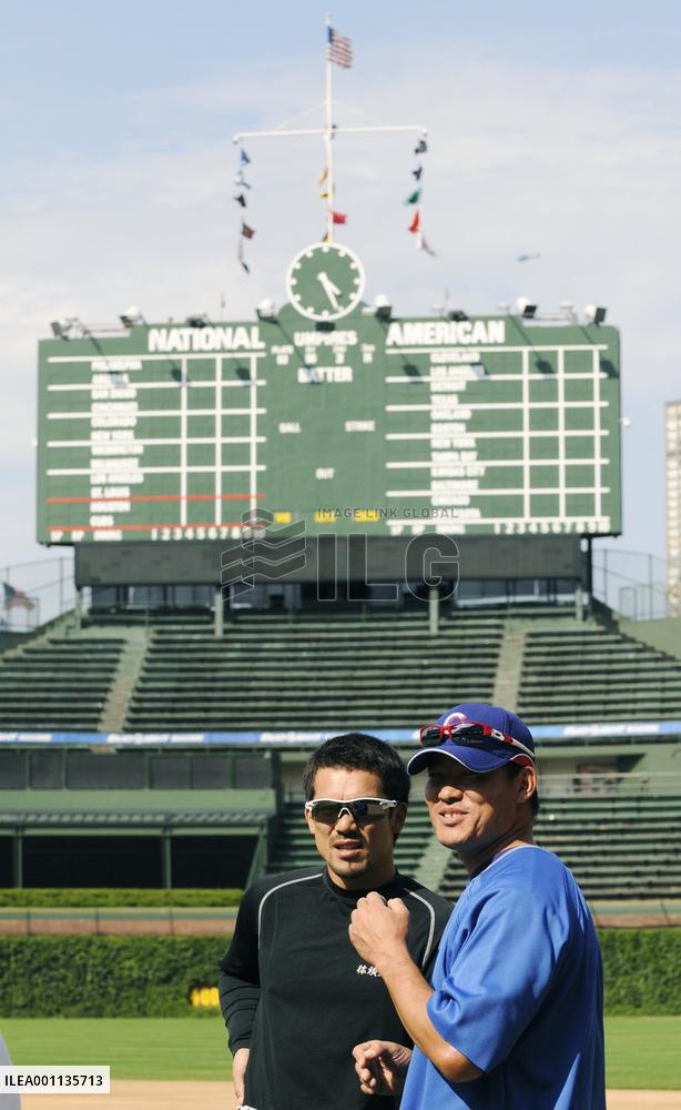 K. Matsui, Fukudome in Chicago