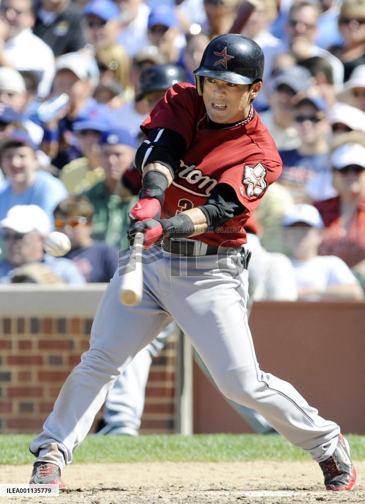 Houston Astros' Matsui 3-for-3 against Chicago Cubs