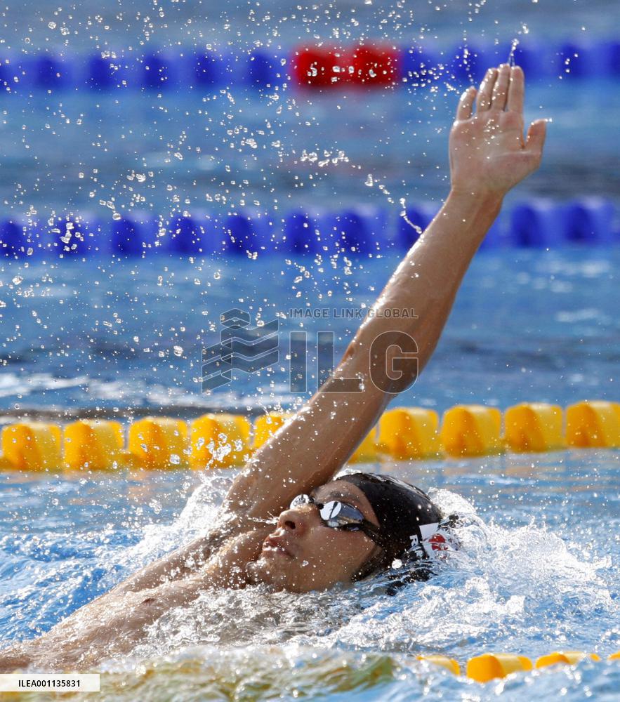 Irie takes silver in 200 backstroke at worlds