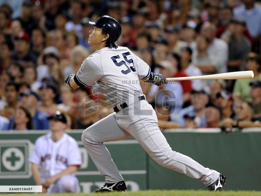 Yankees' Matsui blasts 2 homers