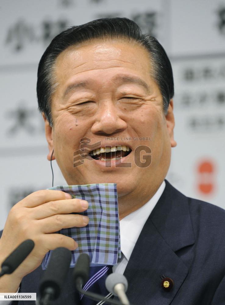 DPJ's Ozawa on general election victory