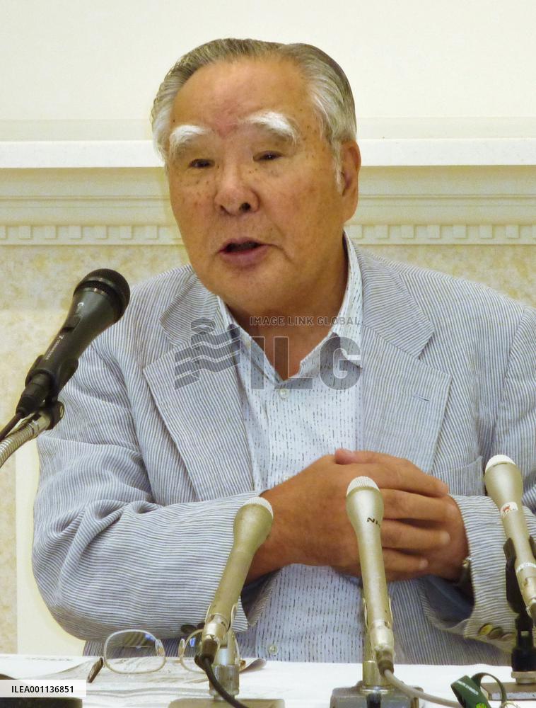 Suzuki Motor president at press conference