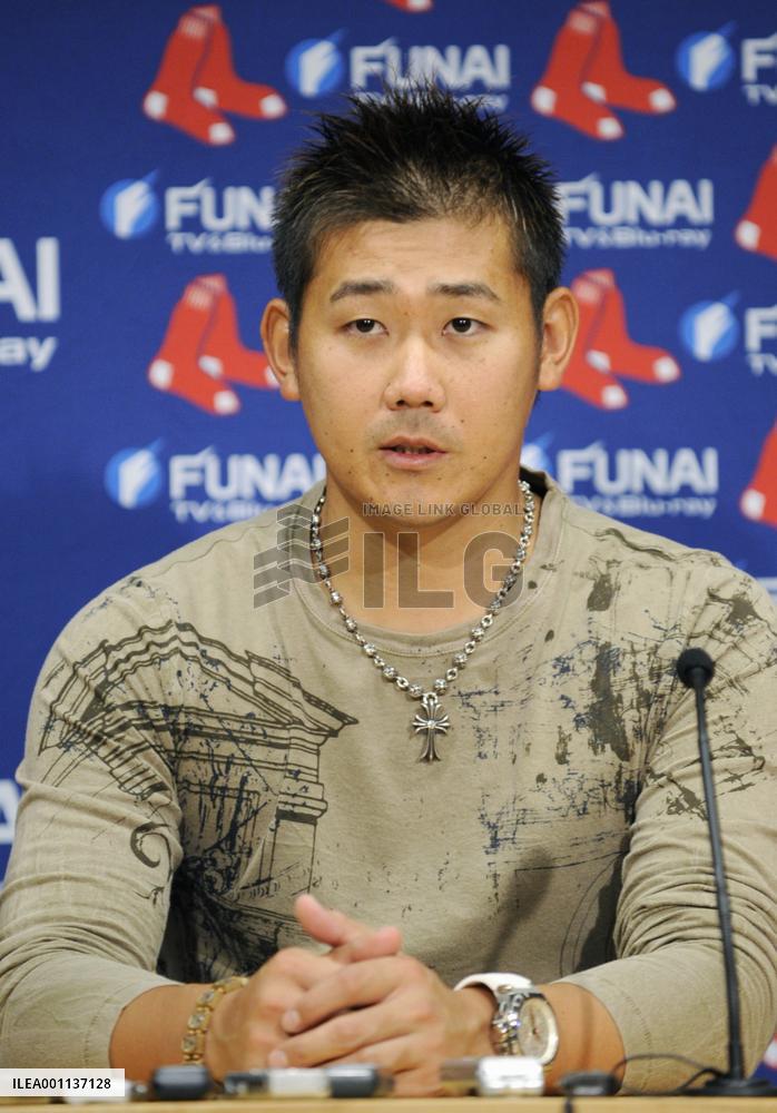 Red Sox's Matsuzaka pitches six shutout innings against Angels