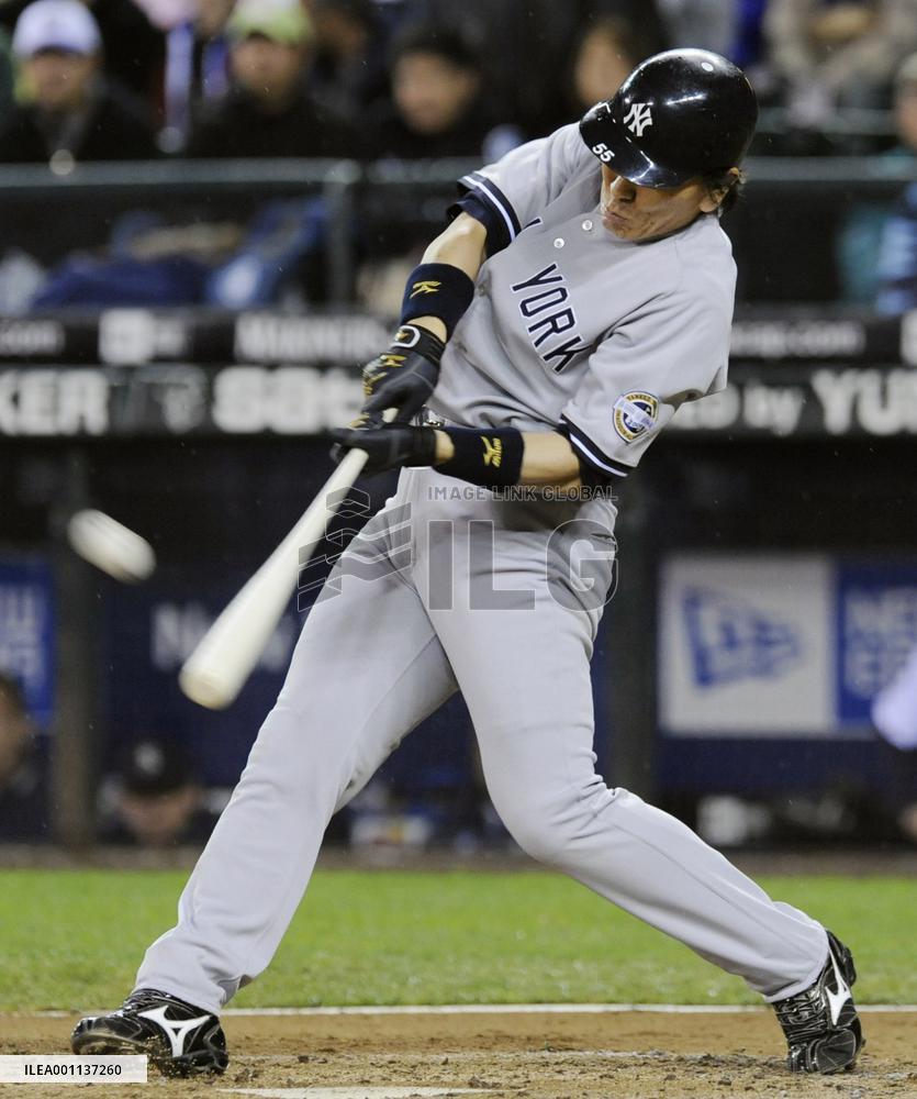 Matsui homers in Yankees rout of Mariners