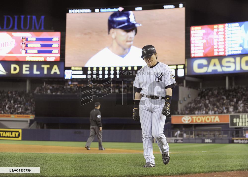 Yankees' Matsui goes hitless in Division Series