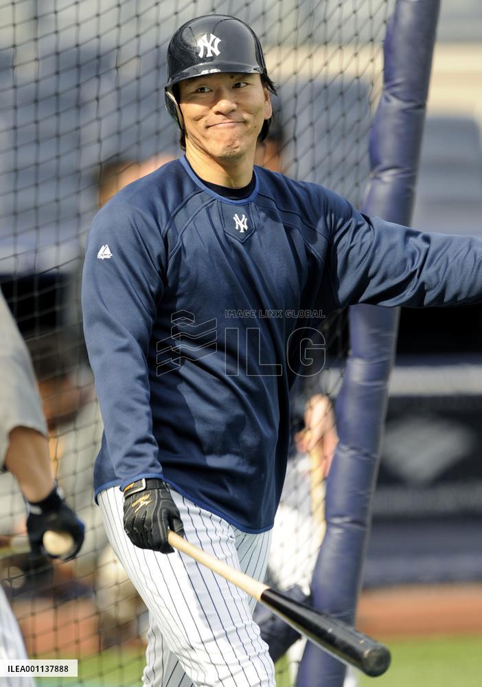 Matsui prepares for AL c'ship
