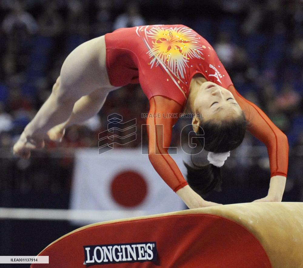 Japan's Tsurumi gets bronze in women's all-around at worlds