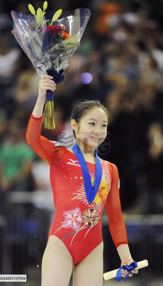 Japan's Tsurumi gets bronze in women's all-around at worlds