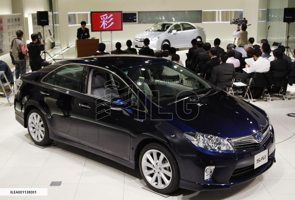 Toyota to launch hybrid-only Sai sedan in December