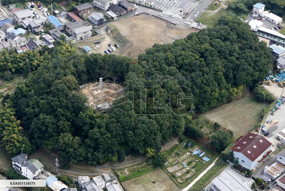 Stone chamber of ancient tomb in early Yamato dynasty unveiled