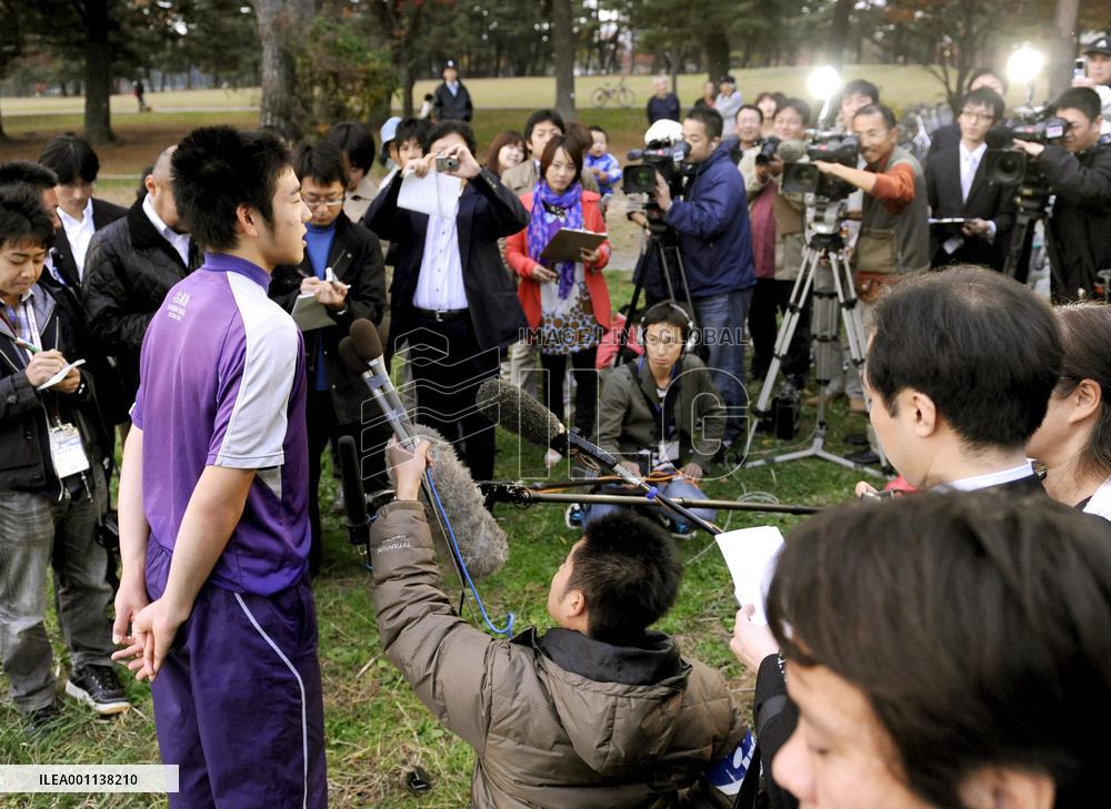 Japan lefty Kikuchi braces for draft