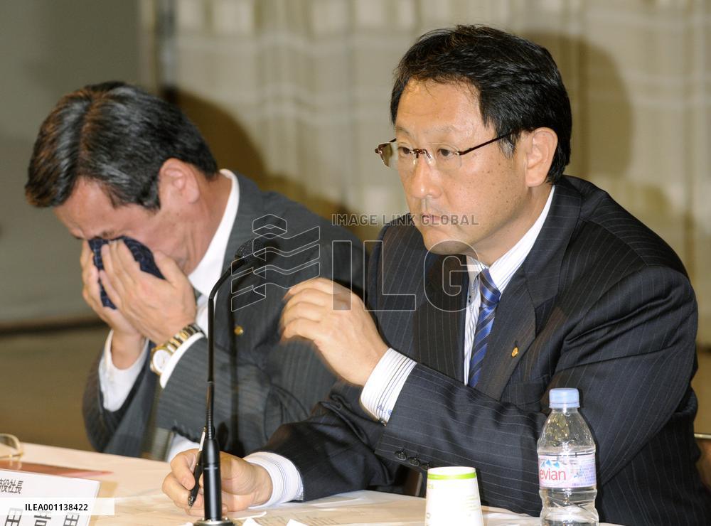 Toyota exec sheds tears on Formula One withdrawal