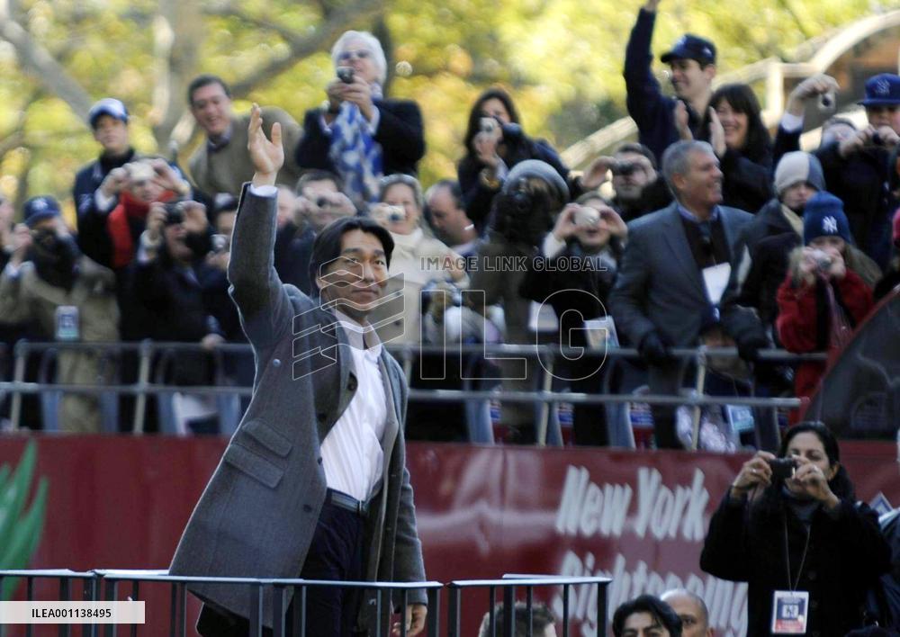 N.Y. Yankees World Series victory parade in N.Y.