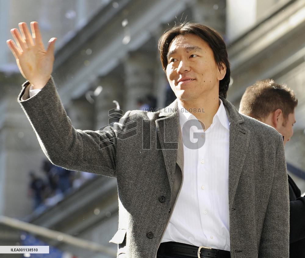 N.Y. Yankees World Series victory parade in N.Y.