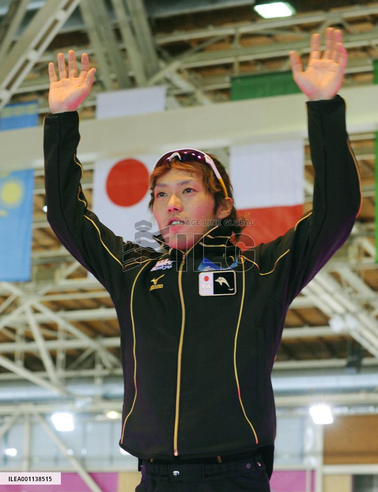 Nagashima comes 3rd in season-opening World Cup 500 meters