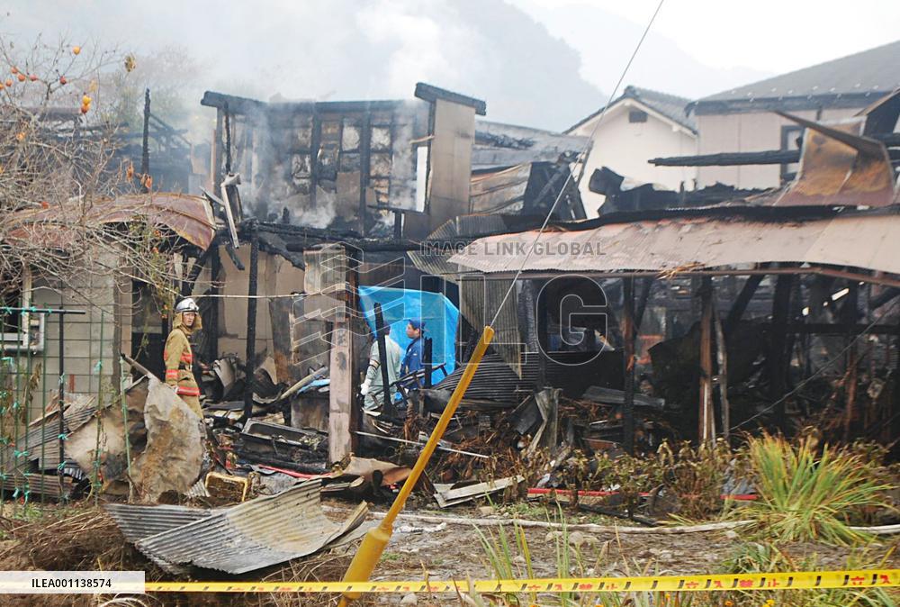 3 die in residential fire in Okayama