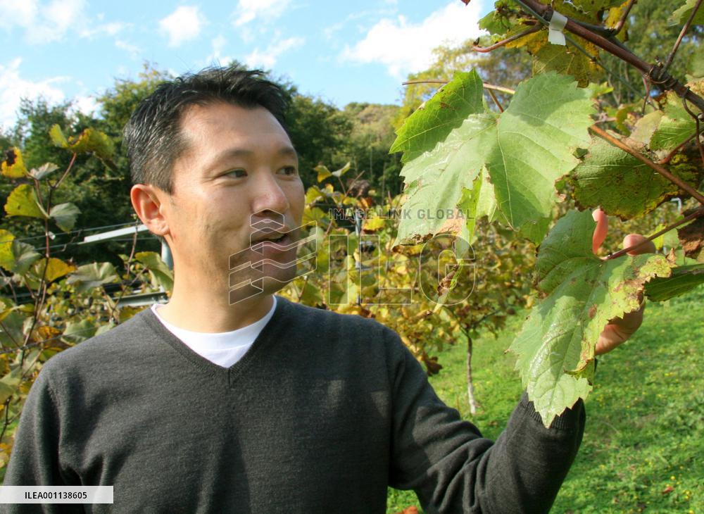 Yamanashi native carrying out vision of wine tourism on home turf