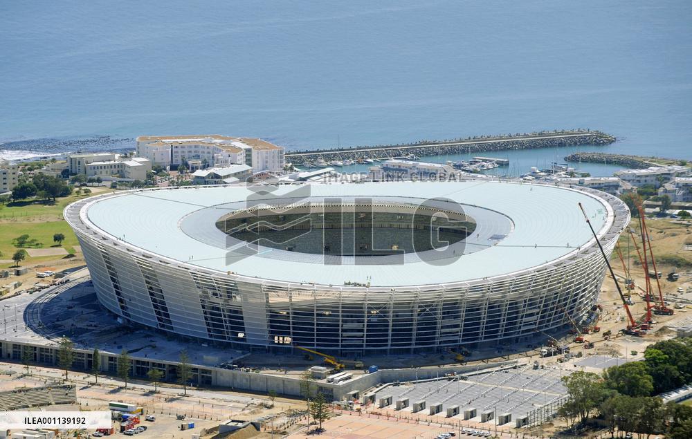 Green Point stadium in S. Africa