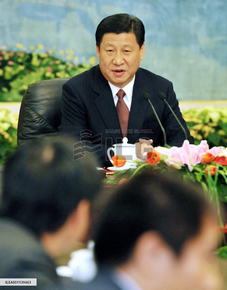 China's Xi talks of ties with Japan