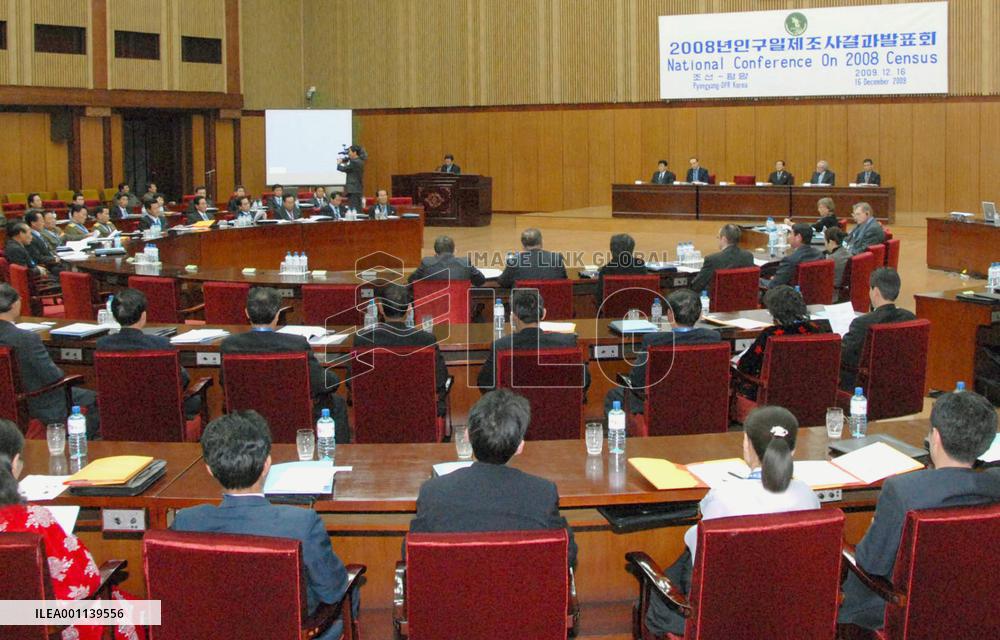N. Korea announces 2008 census report