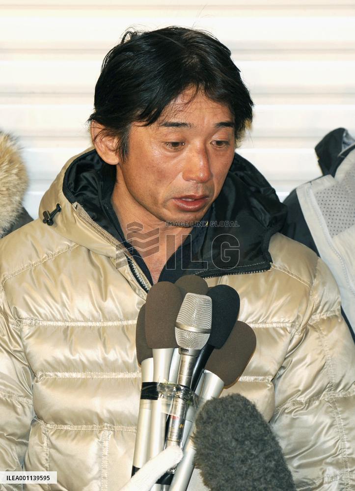 Racing driver Katayama rescued from Mt. Fuji