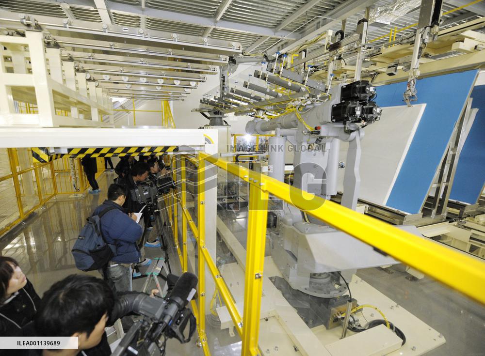 Panasonic completes new plasma panel plant in Amagasaki