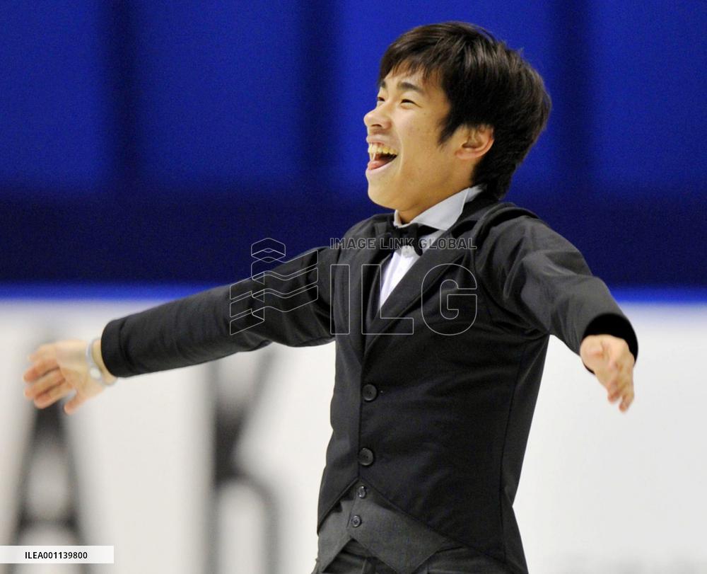 Oda places 2nd at Japan national figure skating championships