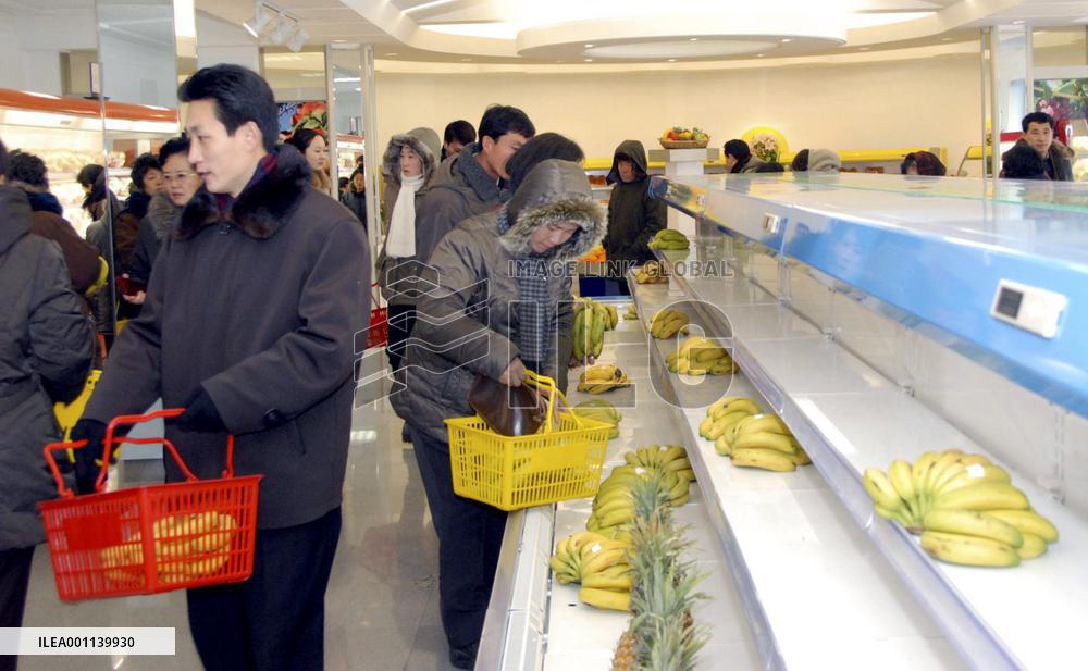 New Year's Day scenes in Pyongyang