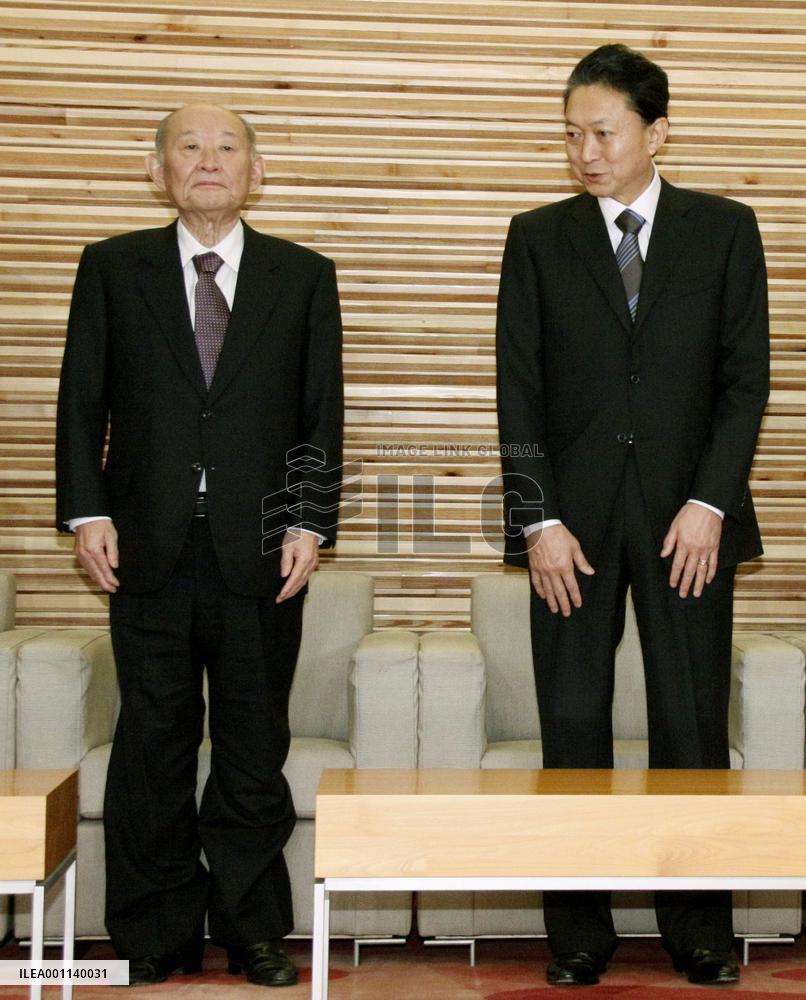 Fujii tells Hatoyama he wants to resign due to health reasons