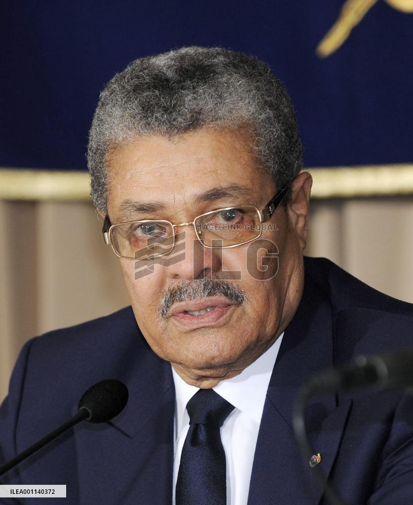 Haitian Ambassador to Japan speaks after quake hit country