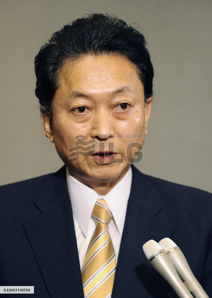 Hatoyama hopes to resolve Futemma in time to 'deepen' alliance