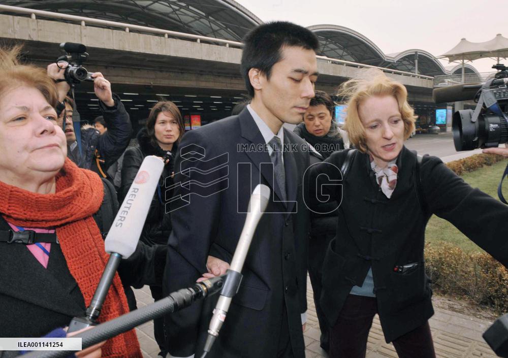 American missionary travels to China after release by N. Korea