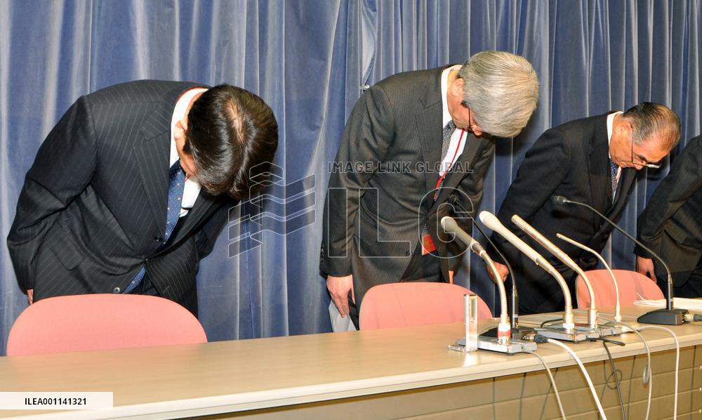 Transport ministry warns manufacturer over faked safety data