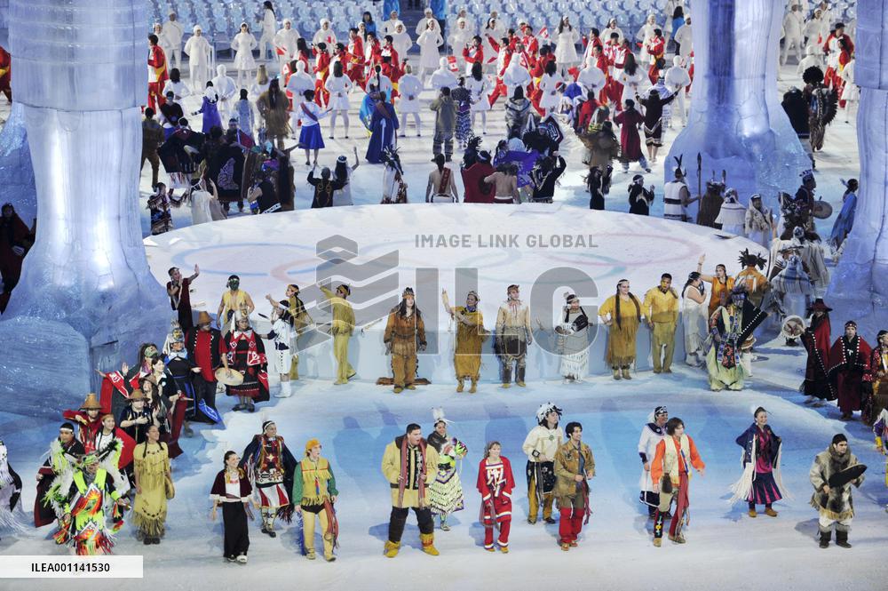 Vancouver Olympics open with ceremony