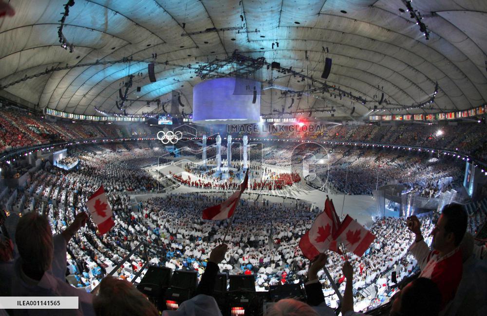 Vancouver Olympics open with ceremony