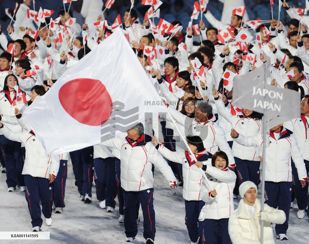Vancouver Olympics open with ceremony