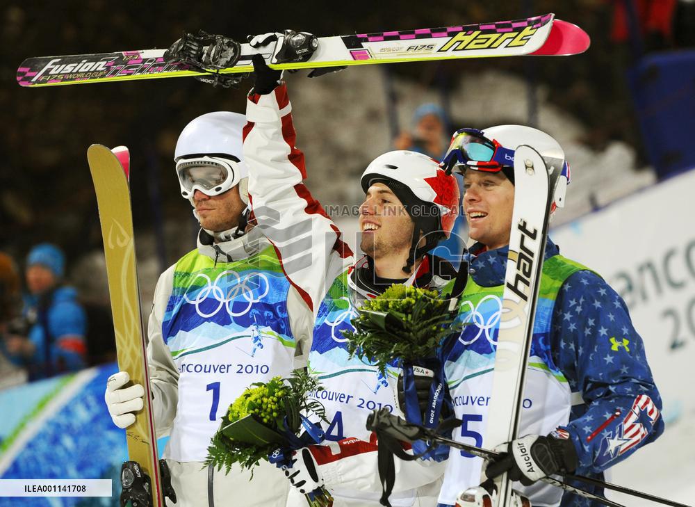 Canada's Bilodeau wins gold in men's moguls