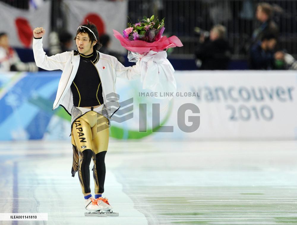 Japan's Nagashima wins 500-meter silver