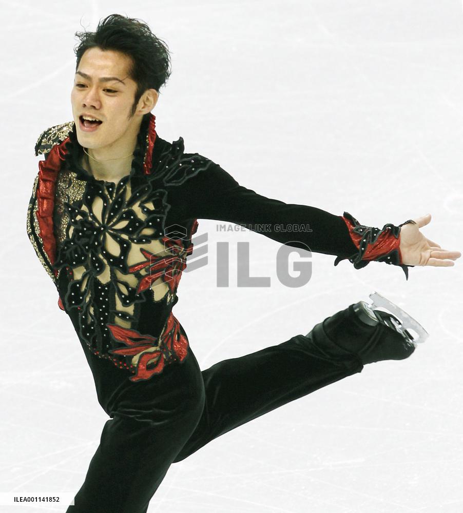 Japan's Takahashi performs in men's short program