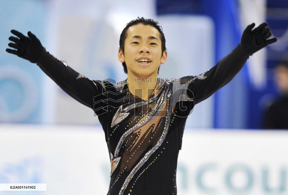Japan's Oda finishes 4th in men's short program
