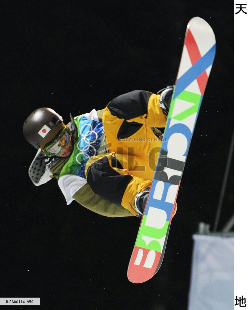 Kokubo finishes 8th in men's halfpipe