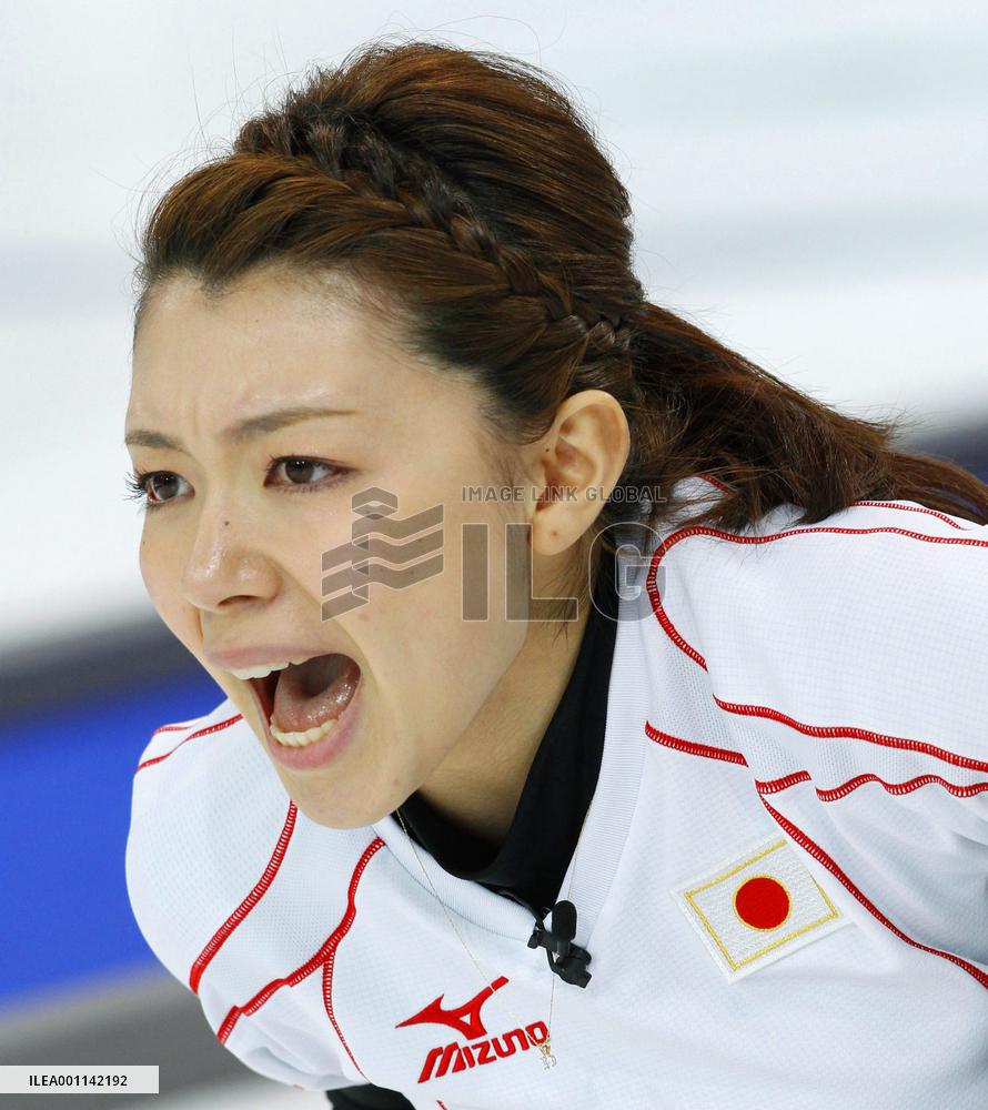 Japan beats Russia in women's curling game