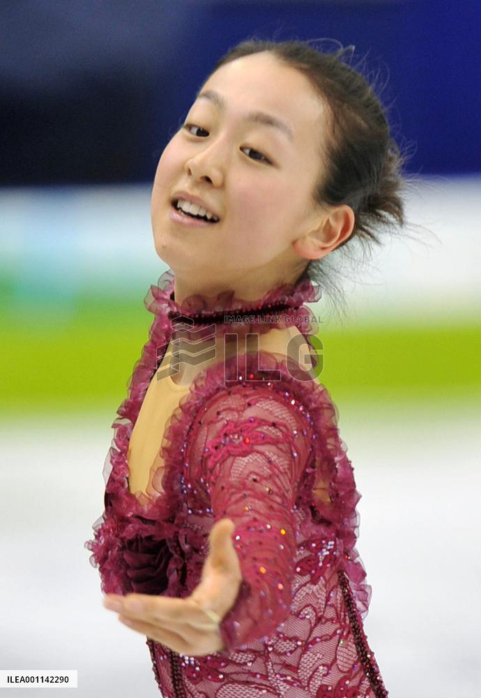 Japanese figure skaters ready for women's short program